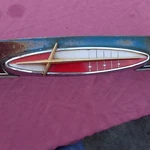 1960 Dodge Polara Front Header Panel And Emblem, Nice! Grille, Hood. Fixed Price $199.99.