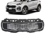 Fit 2020-2022 Kia Sportage Front Grille Gloss Black W/chrome Trim Factory Style. Fixed Price $105.99.