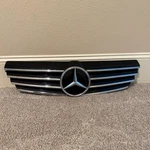 Front Bumper Upper Grill A2098880052 Mercedes W209 2003-2010 *damage. Fixed Price $83.99.