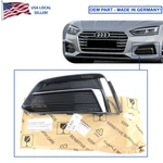 Oem Front Bumper Left Driver Side Grille Insert Trim For 2018- 2019 A5 Base Only. Fixed Price $316.00.