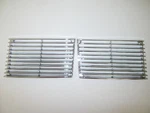 Porsche Chrome Horn Grille Set At An Unbelievable Price B914559235S. Fixed Price $83.05.