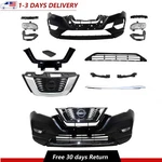 Complete Front Bumper Cover Grill Molding Fog Light For 2017-2020 Nissan Rogue. Fixed Price $390.48.