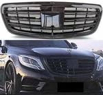 For Mercedes S-class W222 S65 S560 Front Radiator Gloss Black Grille 2014-2020. Fixed Price $189.47.
