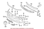 For Bmw Genuine Grille Front Lower Center 51118054294. Fixed Price $95.94.
