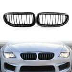 Front Kidney Bumper Grille For Bmw E63 Coupe M6 E64 Cabrio Carbon Fiber. Fixed Price $44.66.