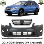 Front Bumper Cover Primed Plastic & Grille Assembly For 13-15 Subaru Xv Crosstek. Fixed Price $280.00.