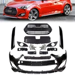 Fit Hyundai Veloster Turbo 13-17 Front Bumper&grille&pillar Trim&fog Lamp. Fixed Price $485.44.
