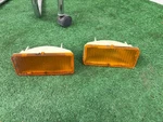 Pair 1979-1986 Ford Mustang, Cobra, Capri Amber Park Light Used D9ZB-13215-AC. Fixed Price $62.00.