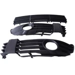 Topaz 3 Pcs Bumper Grille + Fog Light Cover Kit For Vw Passat B5 01-05. Fixed Price $87.51.