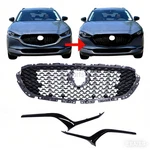 DGJ1-50-710B Front Grille W/ Molding Trim Gloss Black For 2020-2023 Mazda CX-30. Fixed Price $154.99.