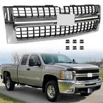 Chrome Front Grille For Chevrolet Silverado 2500 3500 Hd 2007-2010 25825521. Fixed Price $169.99.