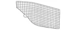 Genuine Mercedes-benz Outer Grille 167-885-74-03. Fixed Price $144.00.