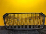 Audi R8 V10 Front Bumper Radiator Grill Black 4S0853653D Genuine Damage. Fixed Price $335.81.