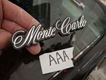 Nos 1981-86 Chevrolet Monte Carlo Grille Emblem Oem 14043578 Gm. Fixed Price $56.99.