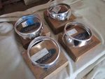 1968 Ford Torino Gt Set Of 4 Nos Headlight Trim Bezels Boxes. Fixed Price $109.00.