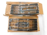 Nos Oem Ford 1968 Galaxie 500 Xl Ltd Headlight Door Grille Trim Bezels Pair. Fixed Price $319.00.