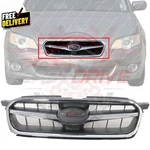 New Front Grille Chrome Shell With Black Insert For 2008-2009 Subaru Legacy. Fixed Price $86.35.