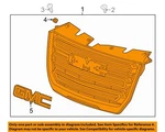Gm Oem 2017 Terrain Front Bumper Components-grille Assy 84074526. Fixed Price $617.62.