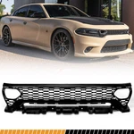 For 2020-2023 Dodge Charger Widebody Srt Front Black Grille Upper Bumper. Fixed Price $76.00.