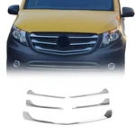 Front Bumper Grill Trim Molding For Mercedes Metris 2016-2020 Stainless Steel 5X. Fixed Price $114.99.