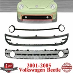 Front Bumper Grille + Molding Fog Trim For 2001-2005 Volkswagen Beetle. Fixed Price $283.68.