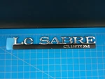 Buick Sabre Custom Emblem Badge Oem Chrome Trim Vintage Gm Classic Car Part. Fixed Price $33.74.