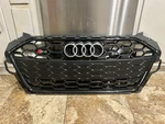 Oem Audi S4 B9 Grille Assembly Black/brilliant W/ Emblems (8W0-853-651-DM-CKA). Fixed Price $599.00.
