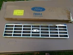 Nos Ford 1981 1982 Escort Radiator Chrome Grille Assembly. Fixed Price $89.95.