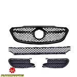 Fits Buick Lacrosse 2017-2019 18 Front Grille W/ Foglight Cover Full Gloss Black. Fixed Price $173.99.