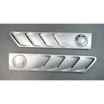 96-02 Bmw Z3 Roadster Coupe Outside Cowl Hood Grille Trim Pair Titan Silver Oem. Fixed Price $90.00.