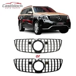 Front Hood Grille W/camera Hole Fit For Benz X166 GLS550 GLS63 2016-2019. Fixed Price $180.49.