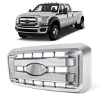 Chrome Front Upper Grille Fit Ford 2011-2016 F250 F350 F450 F550 Super Duty. Fixed Price $168.80.