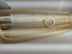 1998-2007 Toyota Land Cruiser Upper Front Grille Used Tested Unpainted Sl. Fixed Price $156.79.