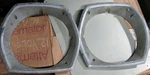 Ford D5YB-13064-AC & D5YB-13052-RH 1975-78 Mercury Bobcat Headlight Bezel Pair. Fixed Price $46.25.