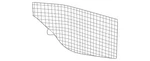Genuine Mercedes-benz Outer Grille 167-885-75-03. Fixed Price $144.00.