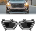 Pair New For Kia Sorento Ex/l/lx 2016 2017 2018 Fog Light Lamp Cover Bezel Trim. Fixed Price $48.50.