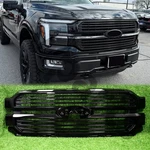 2024-2025 Ford F150 F-150 Platinum King Ranch Front Upper Grille Gloss Black. Fixed Price $258.00.