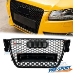 For Audi A5 B8 S5 2008-2012 Glossy Black Honeycomb Front Bumper Grille. Fixed Price $129.00.
