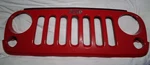 Red Jeep Wrangler Jk Grill 2007-2017. Fixed Price $159.99.