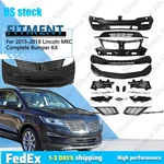 Front Complete Bumper Kit W/ Grille Fog For 2015-2018 Lincoln Mkc. Fixed Price $1193.97.
