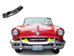 Nos 1952 Lincoln Radiator Grille Ornament Stainless Molding Oem BD-8216-C. Fixed Price $189.00.