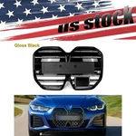 For Bmw G26 I4 2022-2024 Dual Line Gloss Black Front Kidney Grille Cover. Fixed Price $198.00.