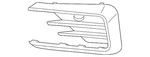 Genuine Volkswagen Grille 561-853-651-AJ-CEE. Fixed Price $376.41.