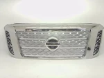 17-19 Nissan Titan Platinum Upper Chrome Grille Assembly 62310EZ20A. Fixed Price $799.99.