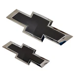 2015-2020 Chevy Tahoe Suburban Chrome Black Bowtie Emblems 84722856 Front & Rear. Fixed Price $44.90.