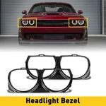 Front Headlight Lamp Bezel Trim Left & Right For 2015-20 Dodge Challenger. Fixed Price $20.89.