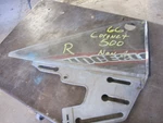 66 67 Coronet Mopar Body Right Rear 1/4 Window Glass W/ Trim Non Ac Oem. Fixed Price $225.00.