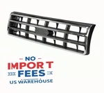 Grille Chrome And Argent Aftermarket 1987-91 Rd Truck, Bronco. Fixed Price $78.39.