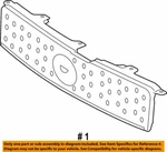 53101-12B10 Toyota Grille, Radiator 5310112B10, New Genuine Oem Part. Fixed Price $366.43.