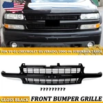 For 1999-2002 Chevy Silverado / 2000-2006 Tahoe Mesh Front Bumper Hood Grille Us. Fixed Price $115.55.